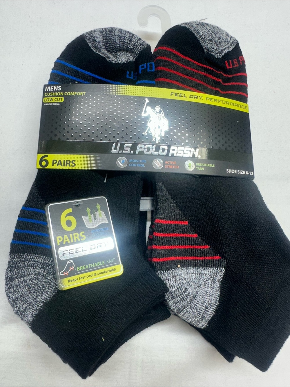 US Polo Assn. Athletic Socks